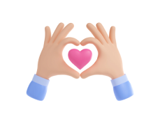 Pink heart