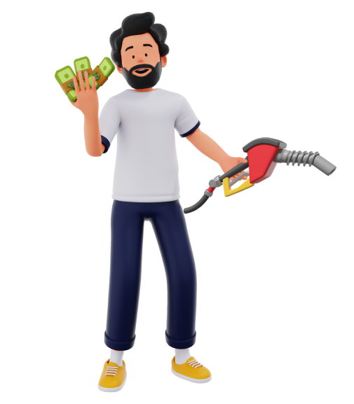 A man with money